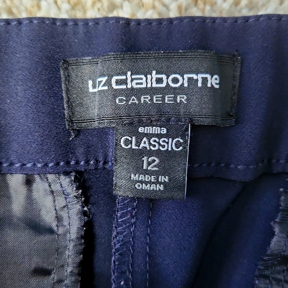 Liz Claiborne navy trouser